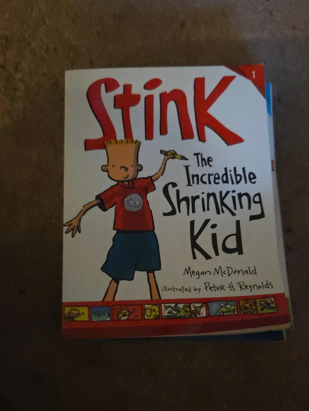 Stink The Incredible Shrinking Kid Kids Book - V 1-3